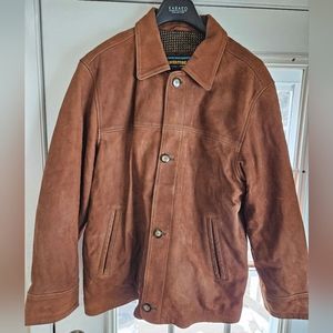 Wilson Leather Adventure Bound Brown leather jacket. Medium